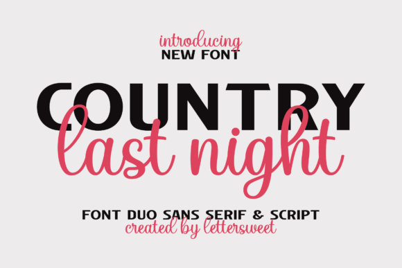 Download Country Last Night Duo - Premium Resources